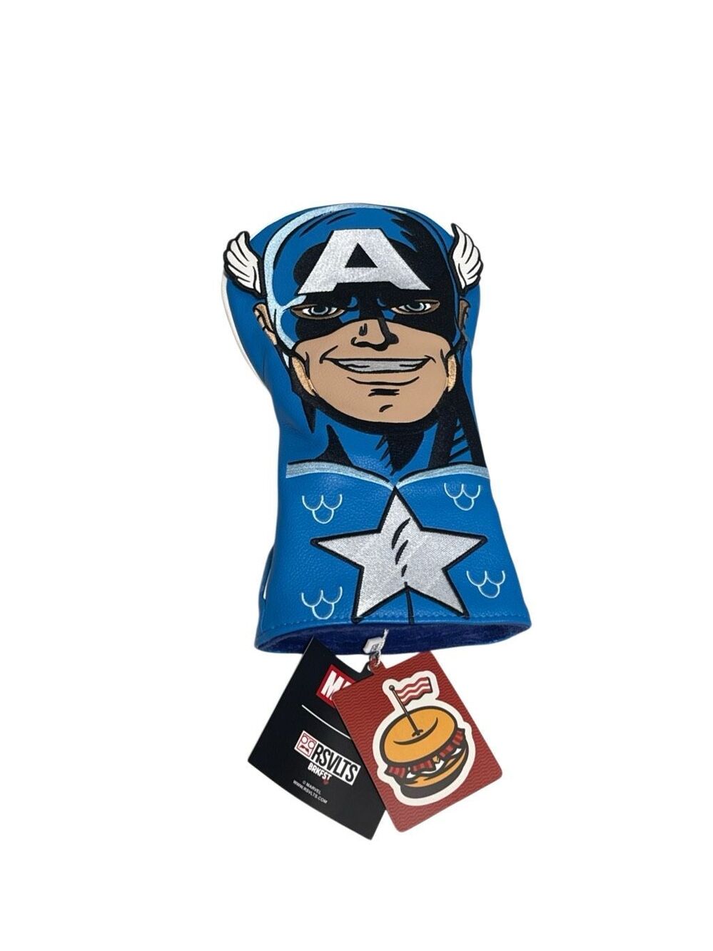 NWT RSVLTS MARVEL'S AVENGERS "CAPTAIN AMERICA" Driver Headcover